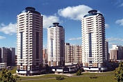 Комплекс 25-этажных сборно-монолитных жилых домов по адресу: Москва, ЮВАО, Марьинский парк